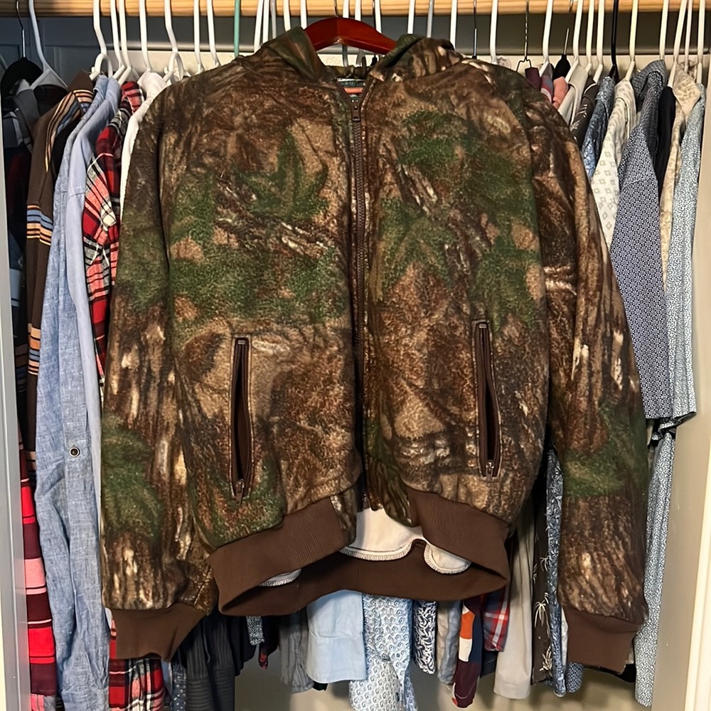 Vintage Camo Zip Up